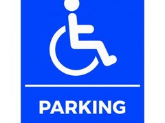Placute braille PARKING pentru nevazatori